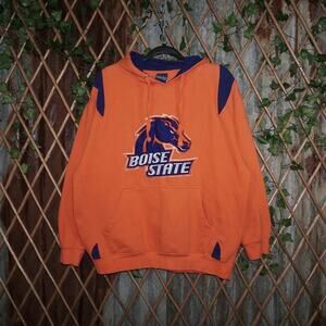 Large - Vintage Y2K Boise state university embroider hoodie